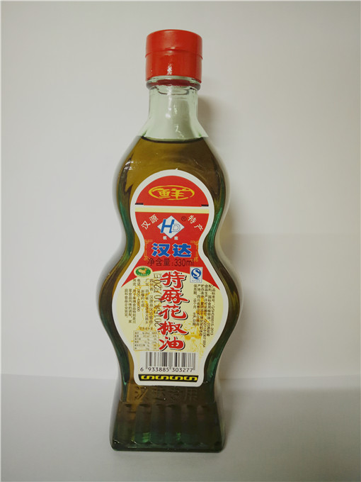 汉达特麻花椒油330ml