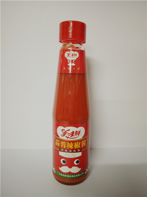 美味鲜蒜蓉辣椒酱260g