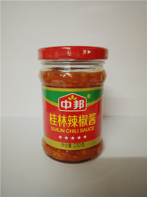 中邦桂林辣椒酱230g