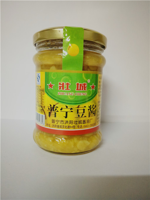 壮城普宁豆酱228g